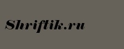 Normande Italic BT 